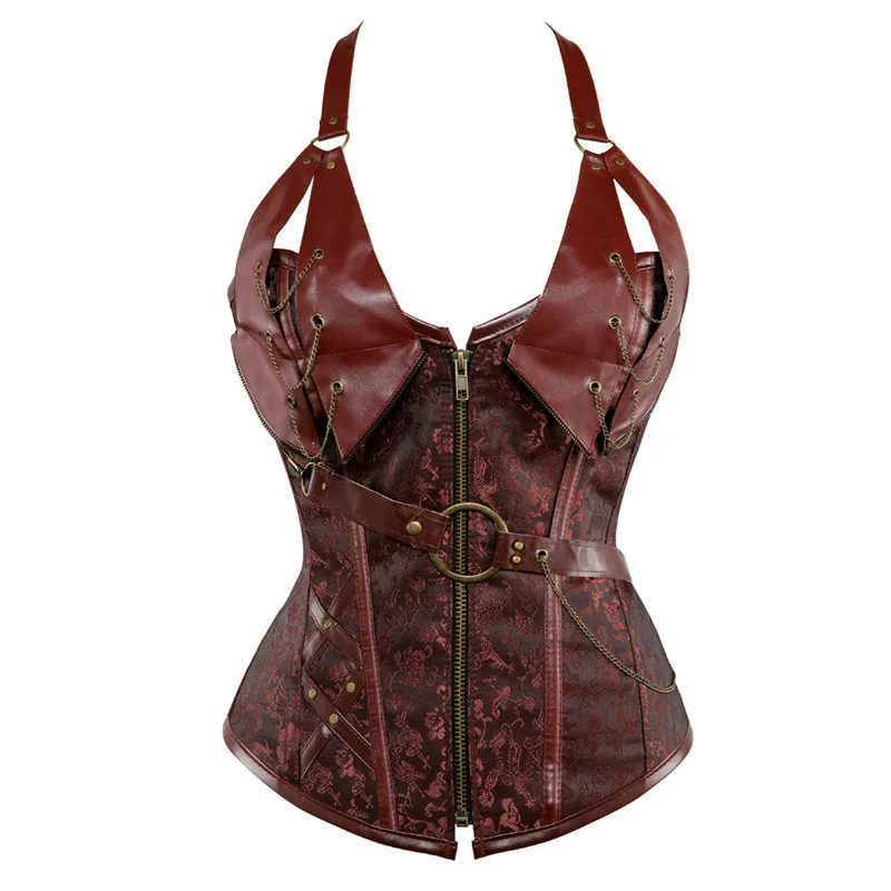 Boning Corset Steel - Sapubonva-ropa steampunk para mujer, corsé de