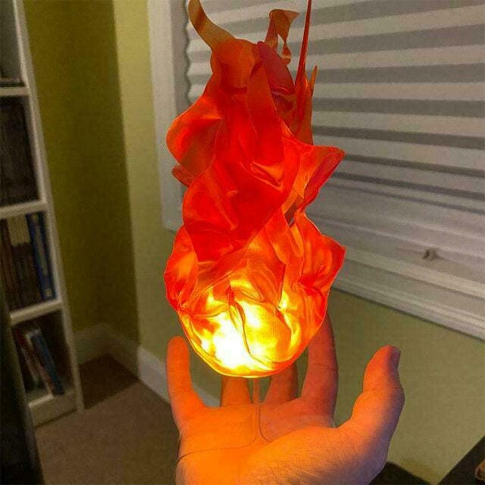 Cosplay Fireball Prop - Accesorios de decoración de Halloween, lámpara