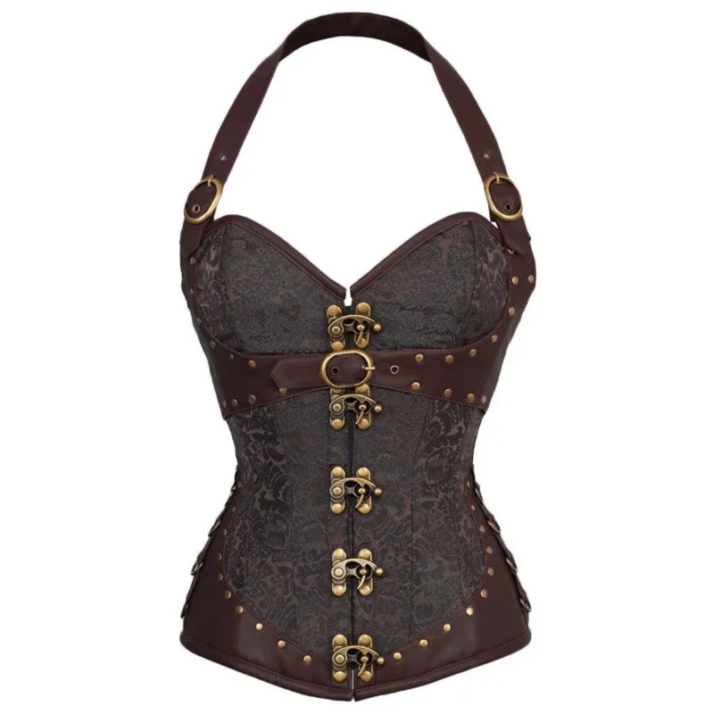 Boning Corset Steel - Corsé Steampunk, corsé de hueso de