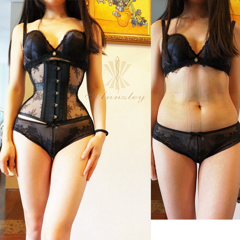 Boning Corset Steel - Corsé Annzley que adelgaza antes y