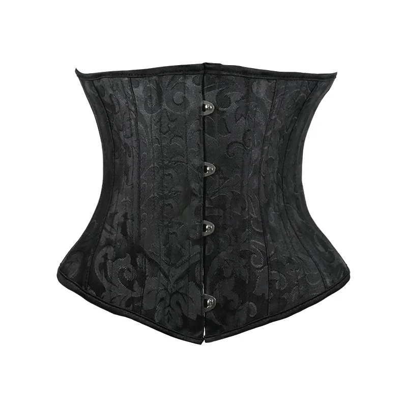 Boning Corset Steel - Corsé debajo del busto blanco y