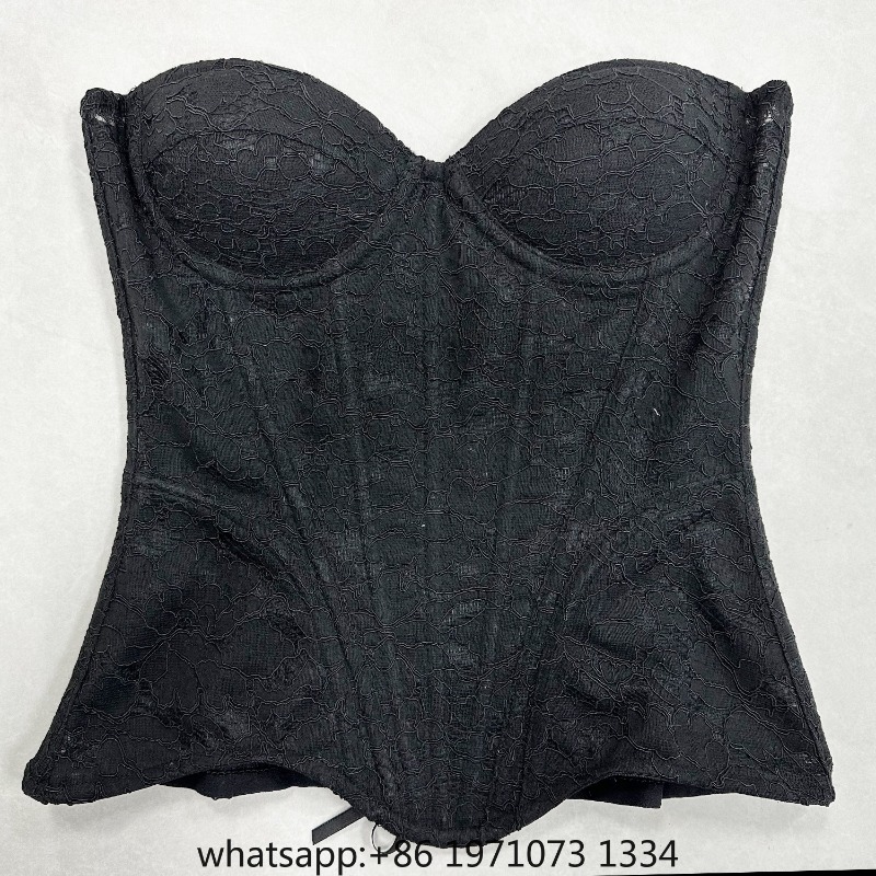 Boning Corset Steel - Corsé de encaje de lujo para