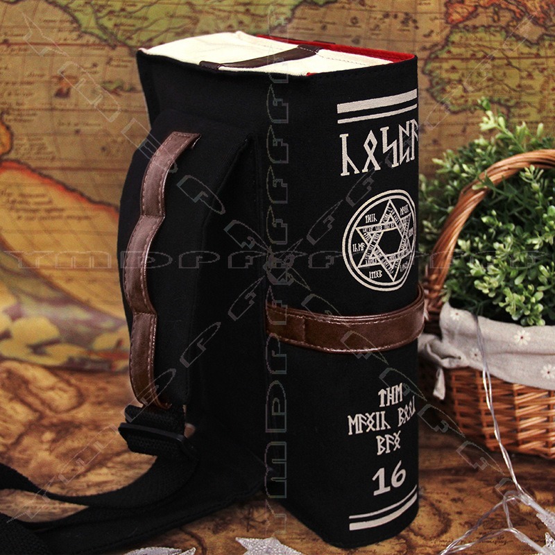 Bolso de hombro de libro mágic - Cosplay Prop Book reseña y precio