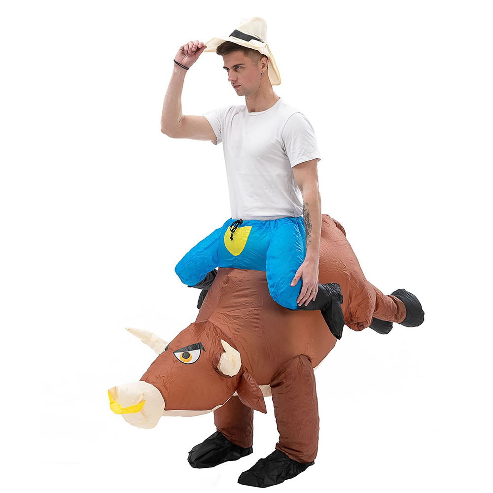 Traje Inflable de Toro para Fe - Cosplay Prop Business reseña y precio